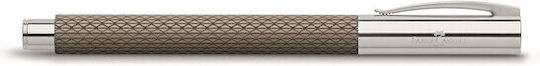 Faber-Castell Ambition Opart Πένα Γραφής Fine Μαύρη από Ατσάλι με Μαύρο Μελάνι