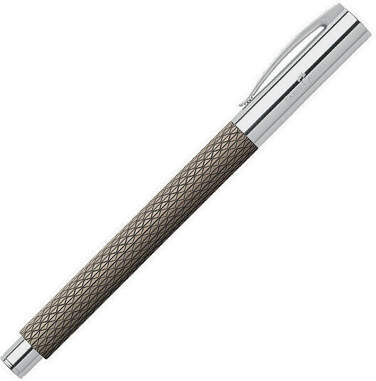 Faber-Castell Ambition Opart Πένα Γραφής Fine Μαύρη από Ατσάλι με Μαύρο Μελάνι