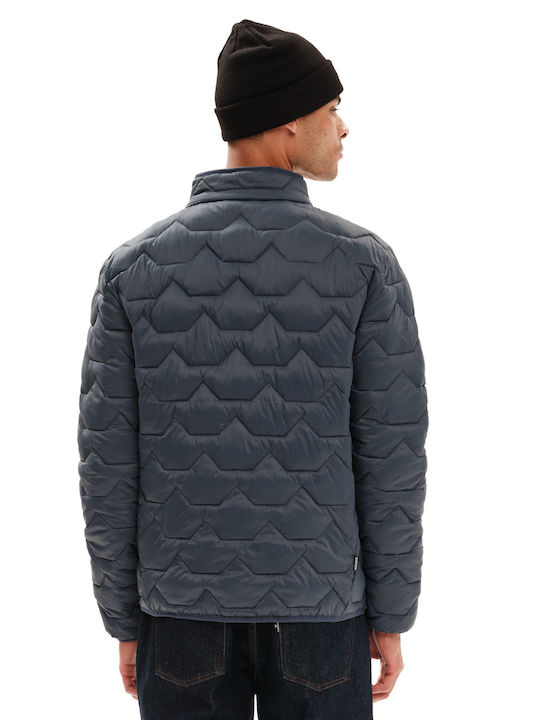 Winter Jacke Puffer Wasserdicht und Winddicht DUSTY BLUE