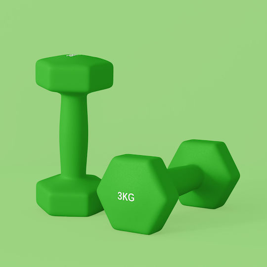 Sportnow Hanteln Sechseck 1 x 3kg