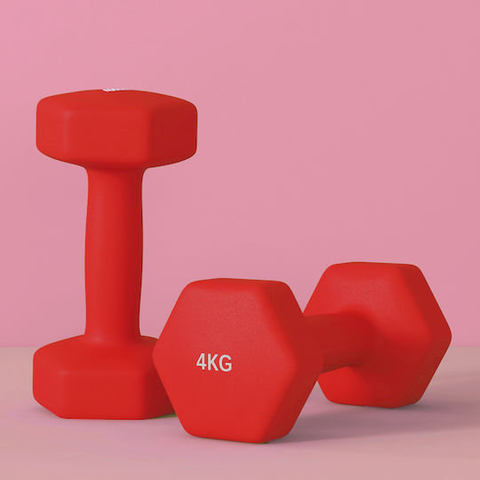 Sportnow Hanteln Sechseck 1 x 4kg