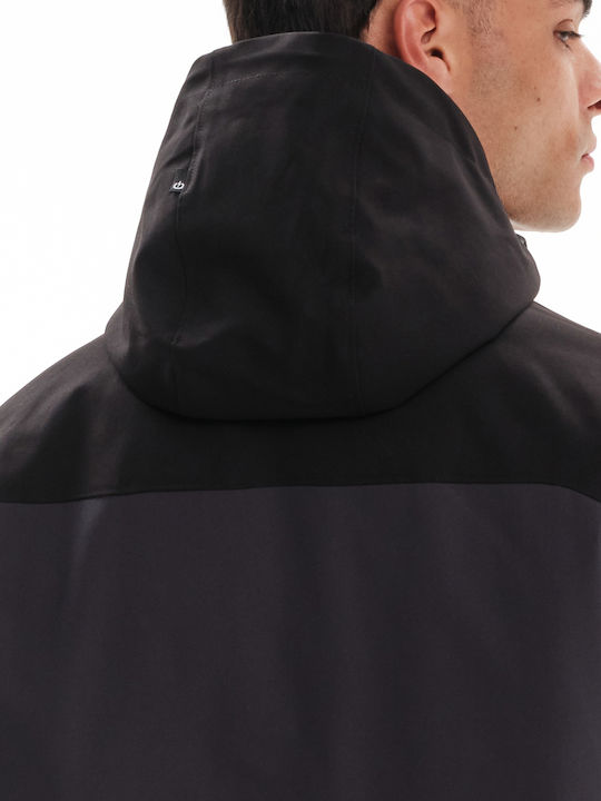3 in 1 Winter Jacket Waterproof Black