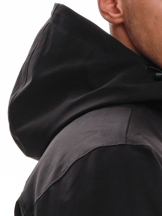 3 in 1 Winter Jacket Waterproof Black