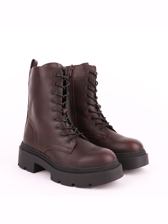 Alta Moda Women's Ankle Boots Burgundy