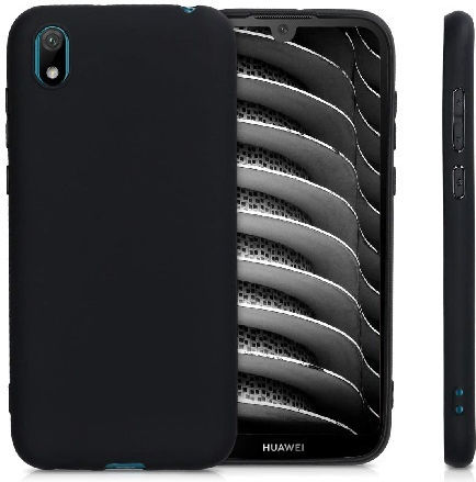 Soft Back Cover Silicone Black (Huawei Y7 2019 / Y7 Prime 2019)