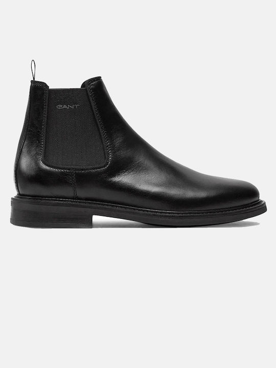 Gant Men's Leather Boots Black