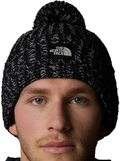 Beanie Unisex Beanie Gestrickt in Schwarz Farbe