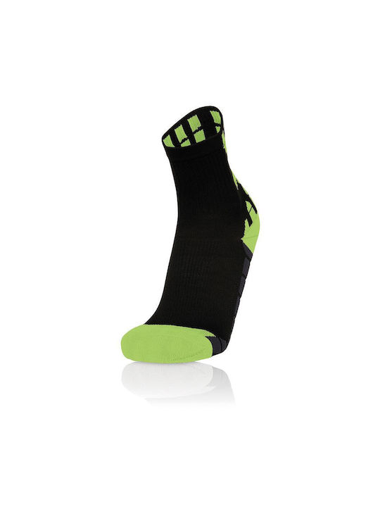 Macron Running Socks Black 1 Pair