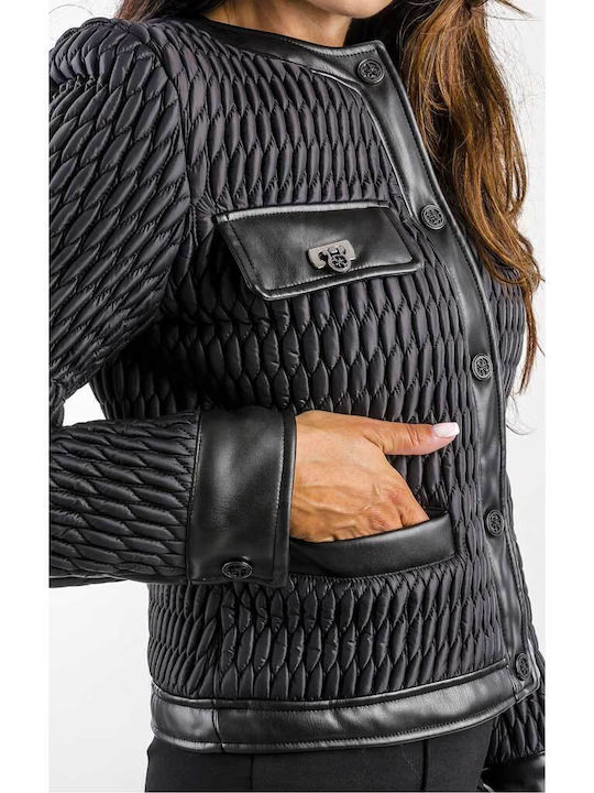 Guess Γυναικείο Σακάκι Black