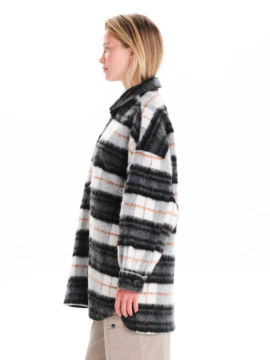 Women's Coat Oversized with Buttons