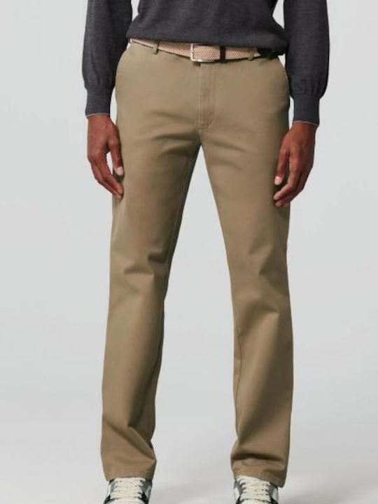 Meyer Hosen Herrenhose Chino Stone