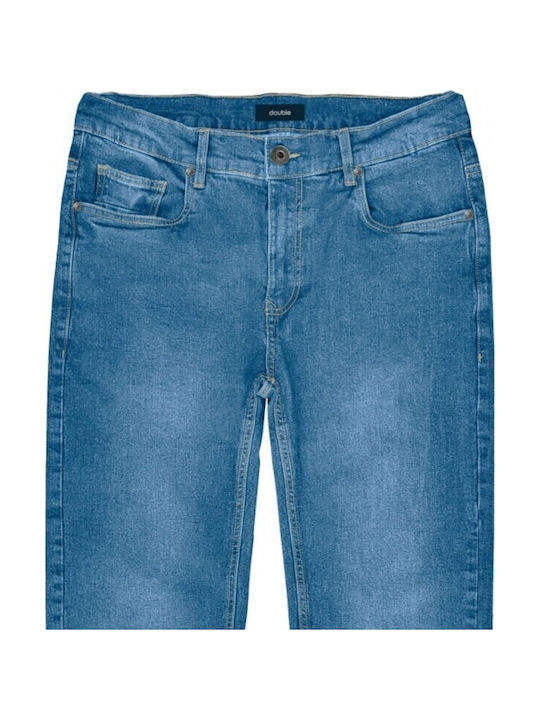 Pantaloni Jeans pentru Bărbați cu Croială Regular Blue