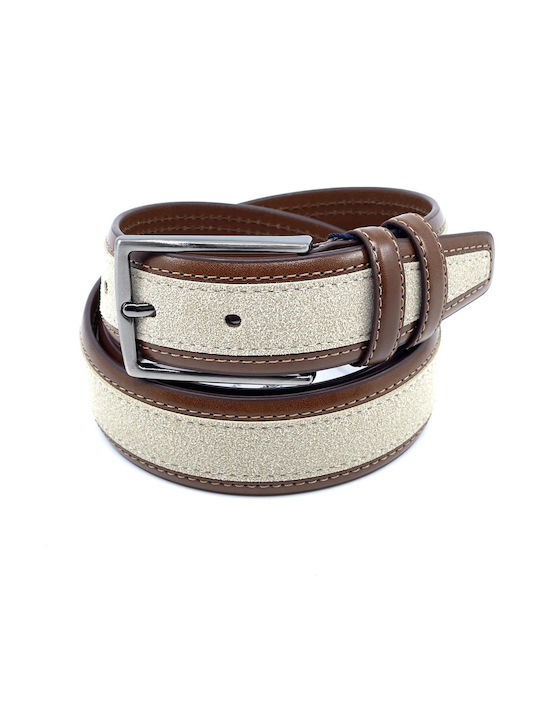 Herren Gürtel Beige