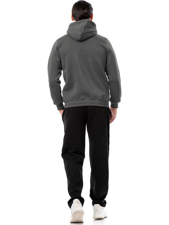 Sweatshirt with Hood Gray