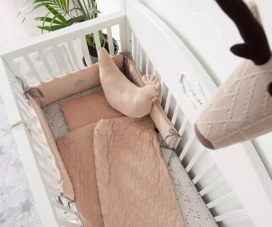 La Millou Duvet Crib Velvet Beige Rafaello 100x80cm