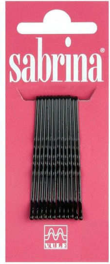 Eurostil Schwarz Sabrina 4.8cm 72Stück