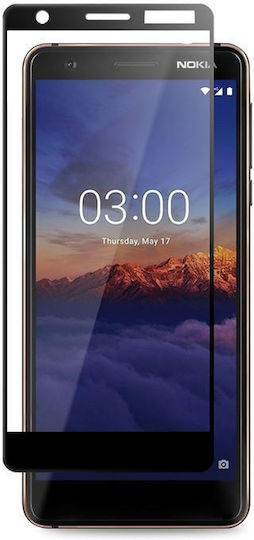 Crong 7d Nano Flexible Glass 9h Hybrid Glass Full Screen Nokia 3.1