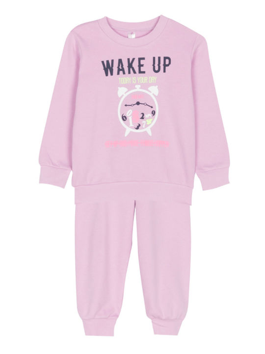 Dreams by Joyce Kinder-Nachtwäsche Winter Lila Hell Wake Up