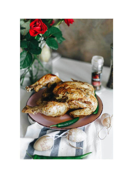 Painting Roasted Chicken Decorative Eggs Flowers 80x120