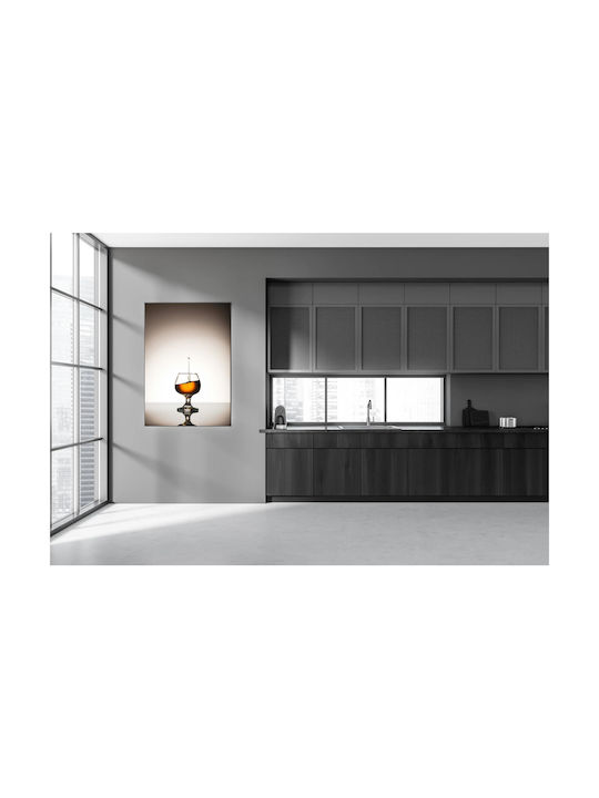Πίνακας Glass Whiskey Splash Ποτήρι Ουίσκι Splash 100x150
