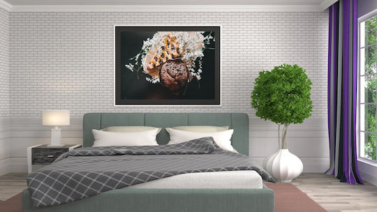 Πίνακας Desserts Flowers Επιδόρπια Λουλούδια 120x80 Πίνακας Desserts Flowers Επιδόρπια Λουλούδια 120x80