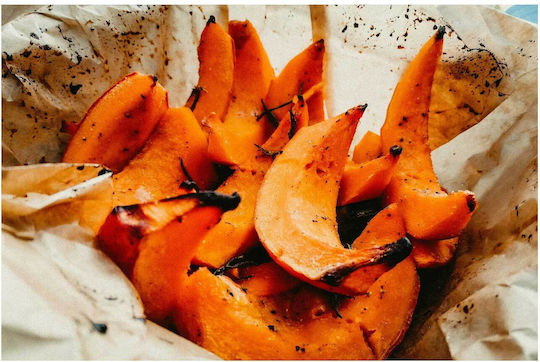 Abstract Painting Roasted Pumpkin 120x80