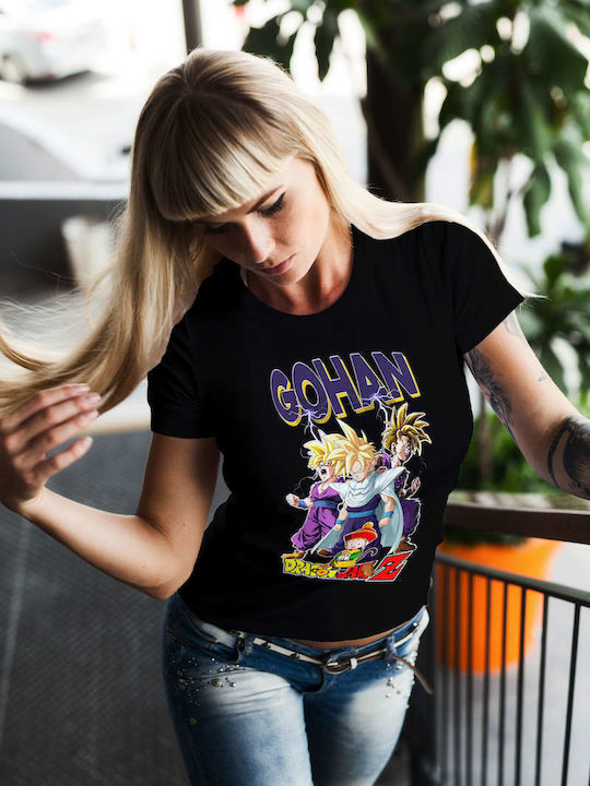 T-shirt Dragon Ball Black Cotton