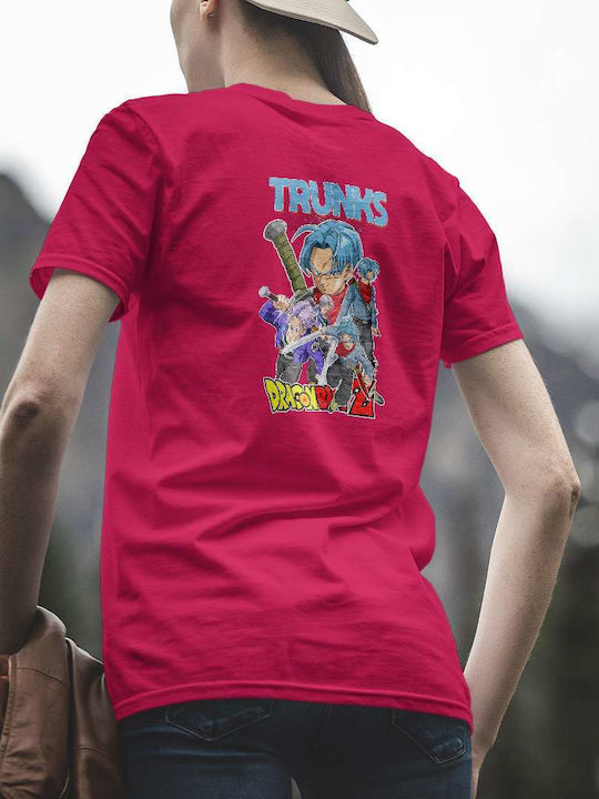 From T-shirt Dragon Ball Fuchsia Cotton