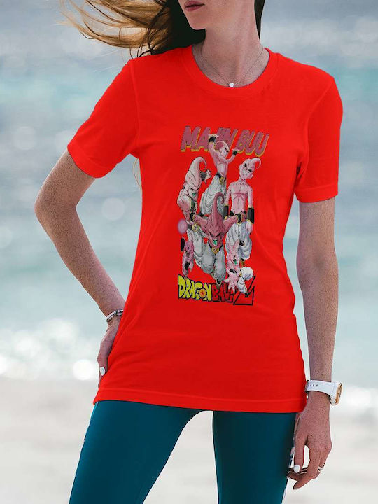 From T-shirt Dragon Ball Red Cotton