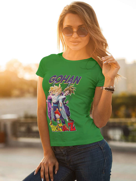 Tricou Dragon Ball Verde Bumbac