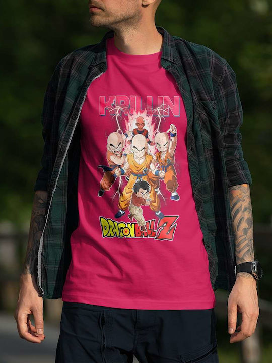 From T-shirt Dragon Ball Fuchsia Cotton