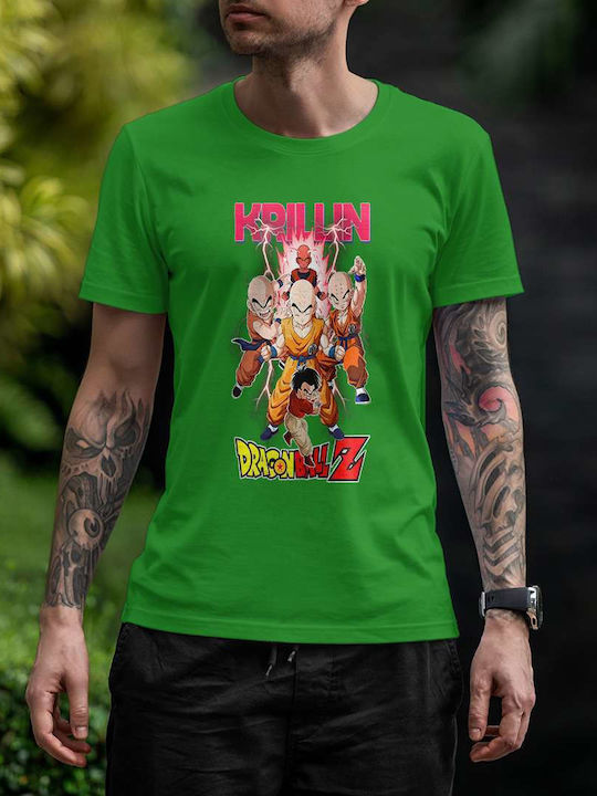 T-shirt Dragon Ball Grün Baumwolle