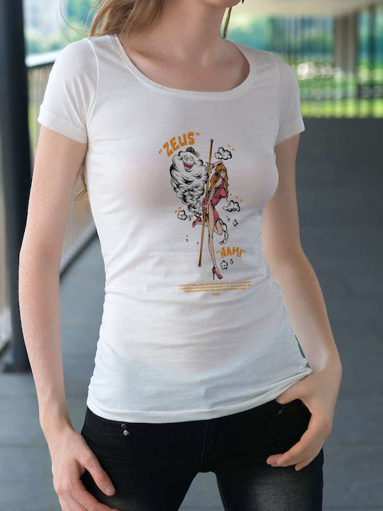 Nami And Zeus T-shirt White Cotton