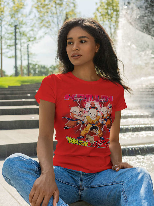 From T-shirt Dragon Ball Red Cotton