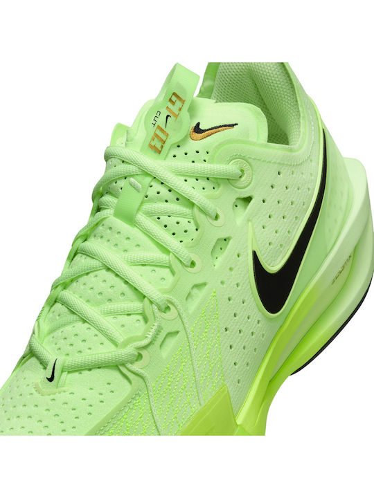 Air Zoom G.T. Cut 3 Low Basketball Shoes Black / Vintage Green / Bicoastal / Malachite