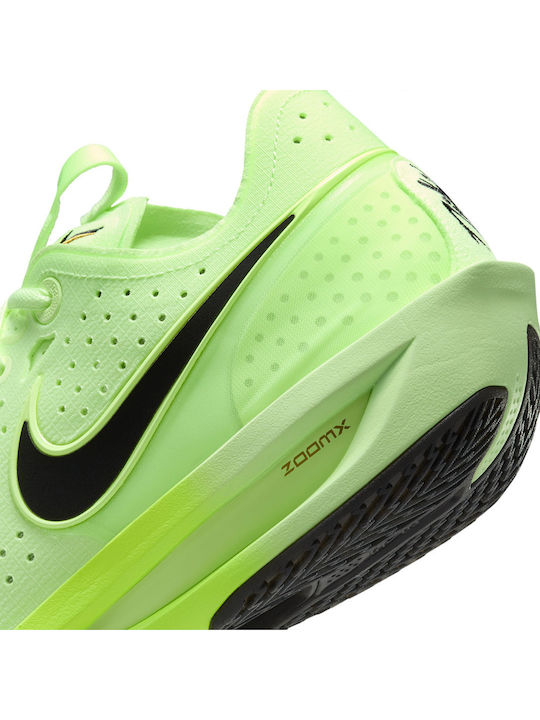 Air Zoom G.T. Cut 3 Low Basketball Shoes Black / Vintage Green / Bicoastal / Malachite