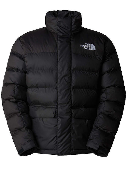Мъжко Puffer Водоустойчиво Черно Якeтa