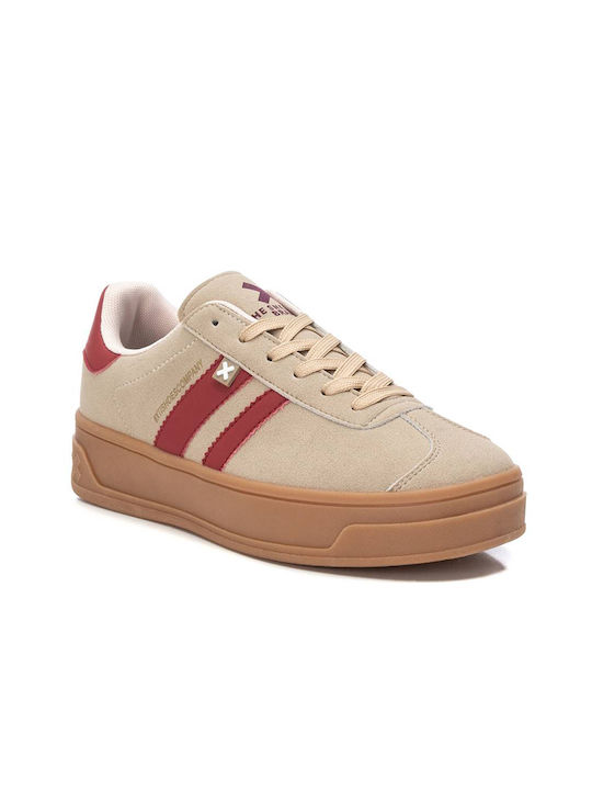 Xti Damen Sneakers Beige