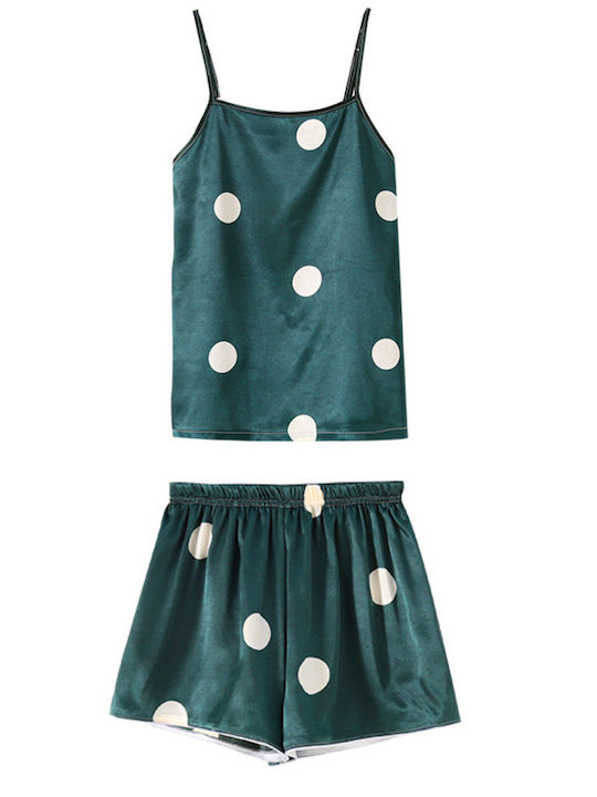 La Lolita Amsterdam Summer Women's Green Pyjama Set Alexa