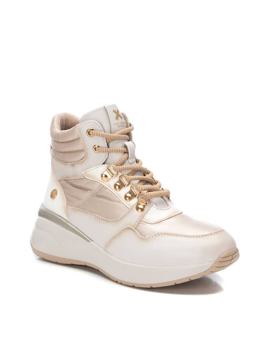 Xti Damen Sneakers Beige