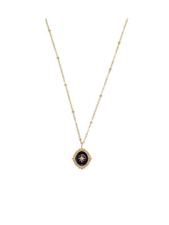 Callesta Necklace from Gold Plated Steel