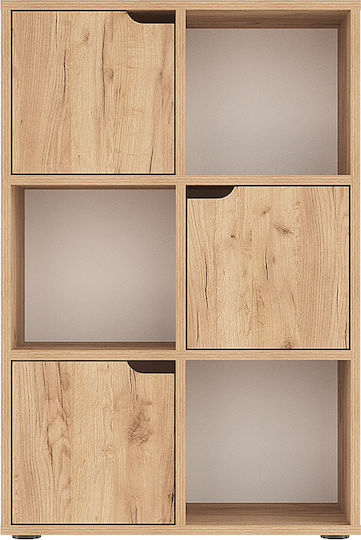 Bibliotecă Bookel Stejar 59.5x27.5x89cm