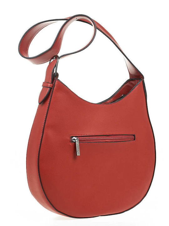 Verde Women's Bag Shoulder Red