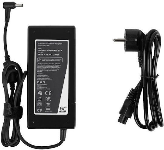 Green Cell Ad138p Power Adapter Inverter Universal 230 W Black