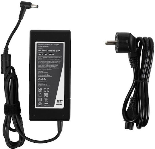 Adaptor de alimentare invertor universal Green Cell AD136P 150 W negru