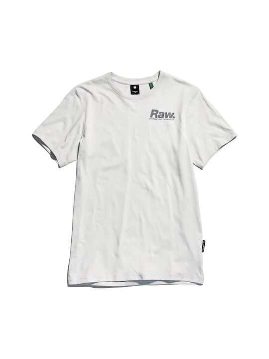 G-Star Raw Photographer Herren T-Shirt Kurzarm Off White