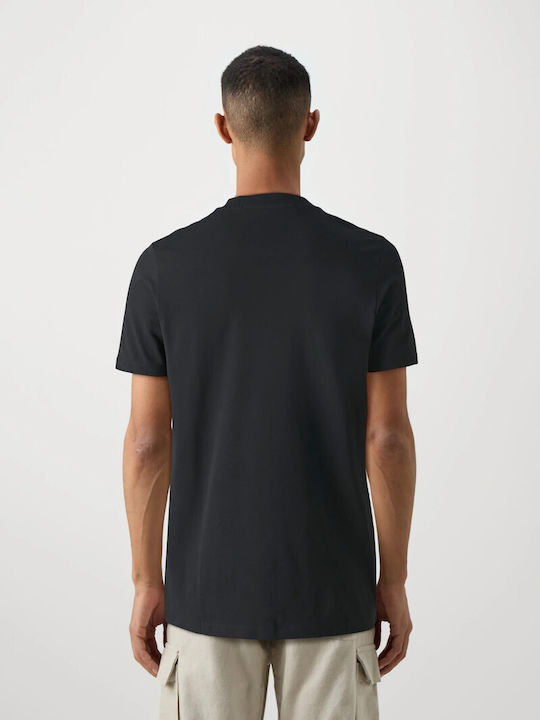 Karl Lagerfeld Crewneck Men's Short Sleeve T-shirt Black