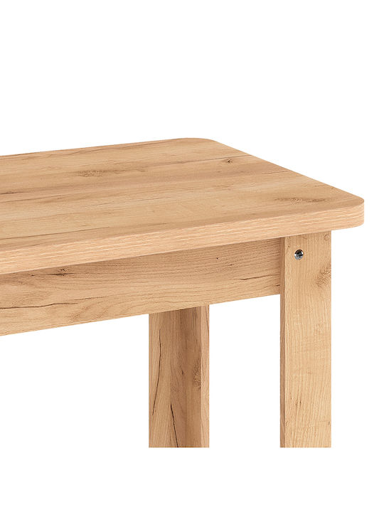 Celeste Table Kitchen Wooden Oak 100x60x73.5cm
