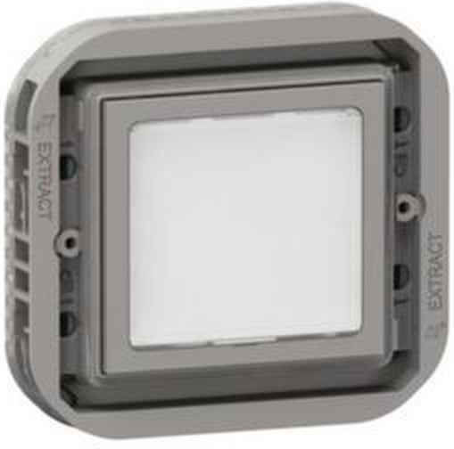 Legrand Plexo Ν Switch Light in Gray Color 069583L