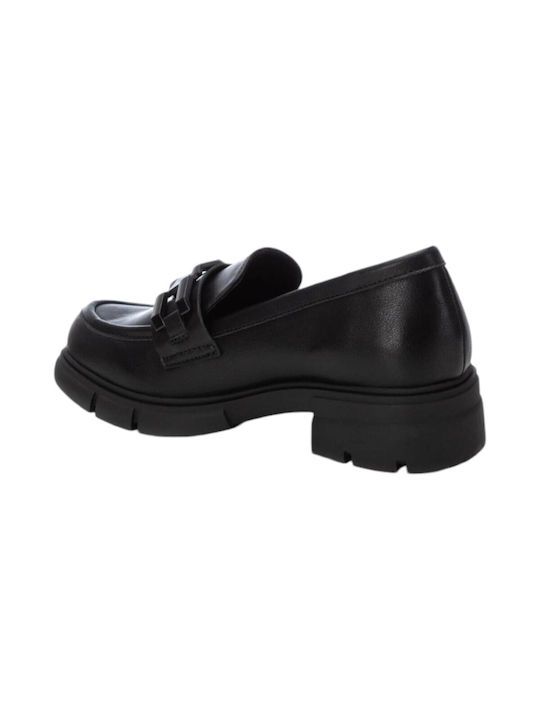 Xti Women's Loafers in Black Color